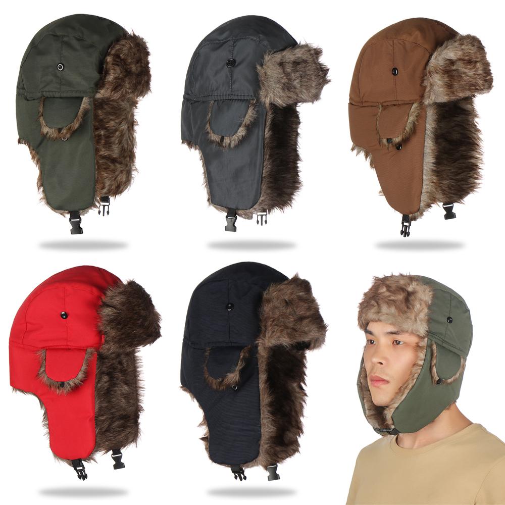 Winter Trapper Hat - Yüksek Kaliteli Kulaklıklı Trapper Kışlık Şapka,