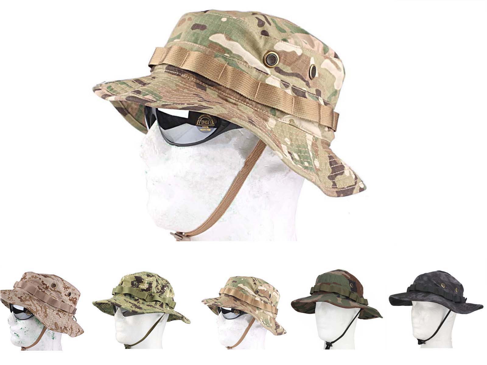 Boonie Hat Tactical - Emersongear EM8740 Taktik Boonie Şapkası, Geniş