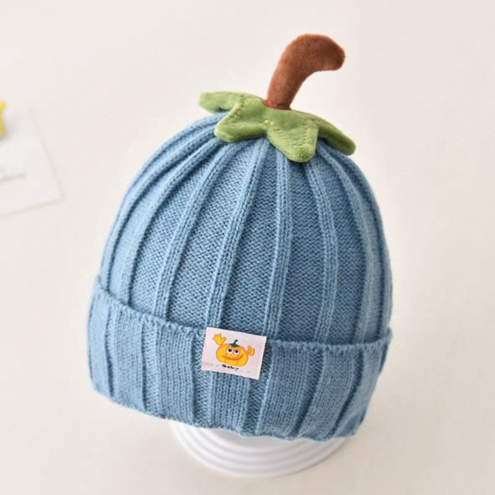 Beanie Cuffed Knit - Sevimli Stil Yumuşak Bebek Örgü Şapkası