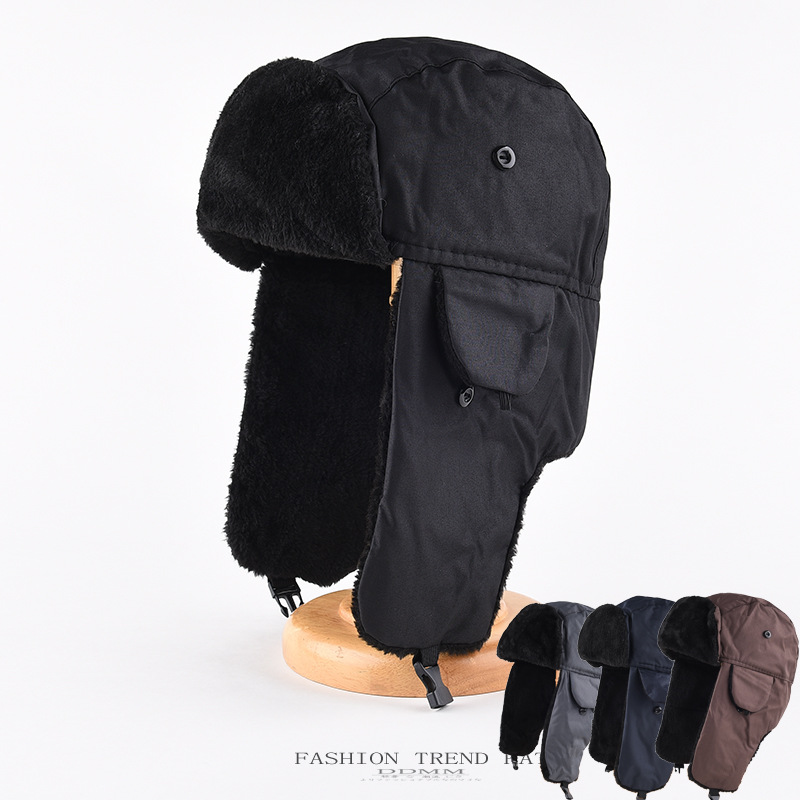 Winter Trapper Hat - 1 adet Erkek Kışlık Sıcak Uşanka