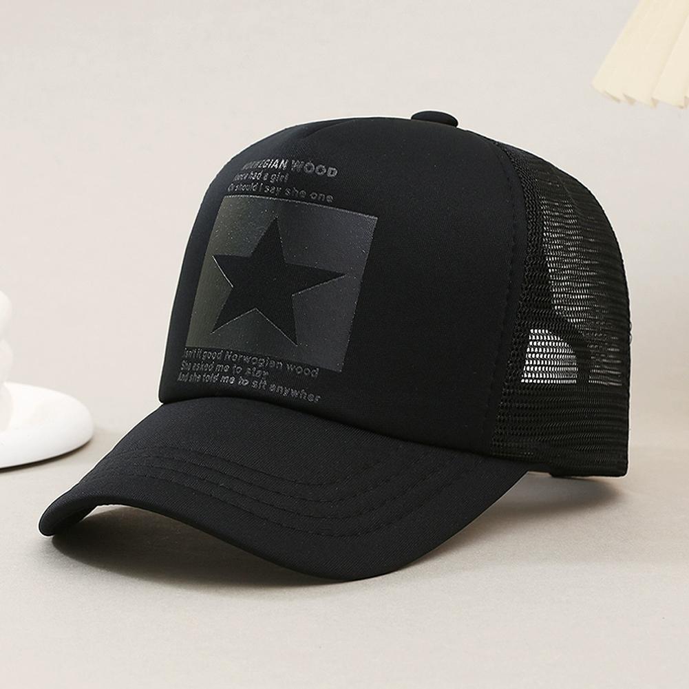 Trucker Cap Mesh - Yazlık Fileli Beyzbol Şapkası, Moda Yıldız