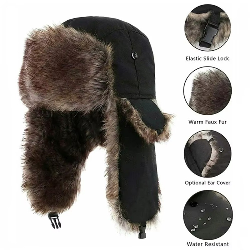 Kışlık Rus Ushanka Şapkası Erk - Winter Trapper Hat incelemesi ve fiyatı
