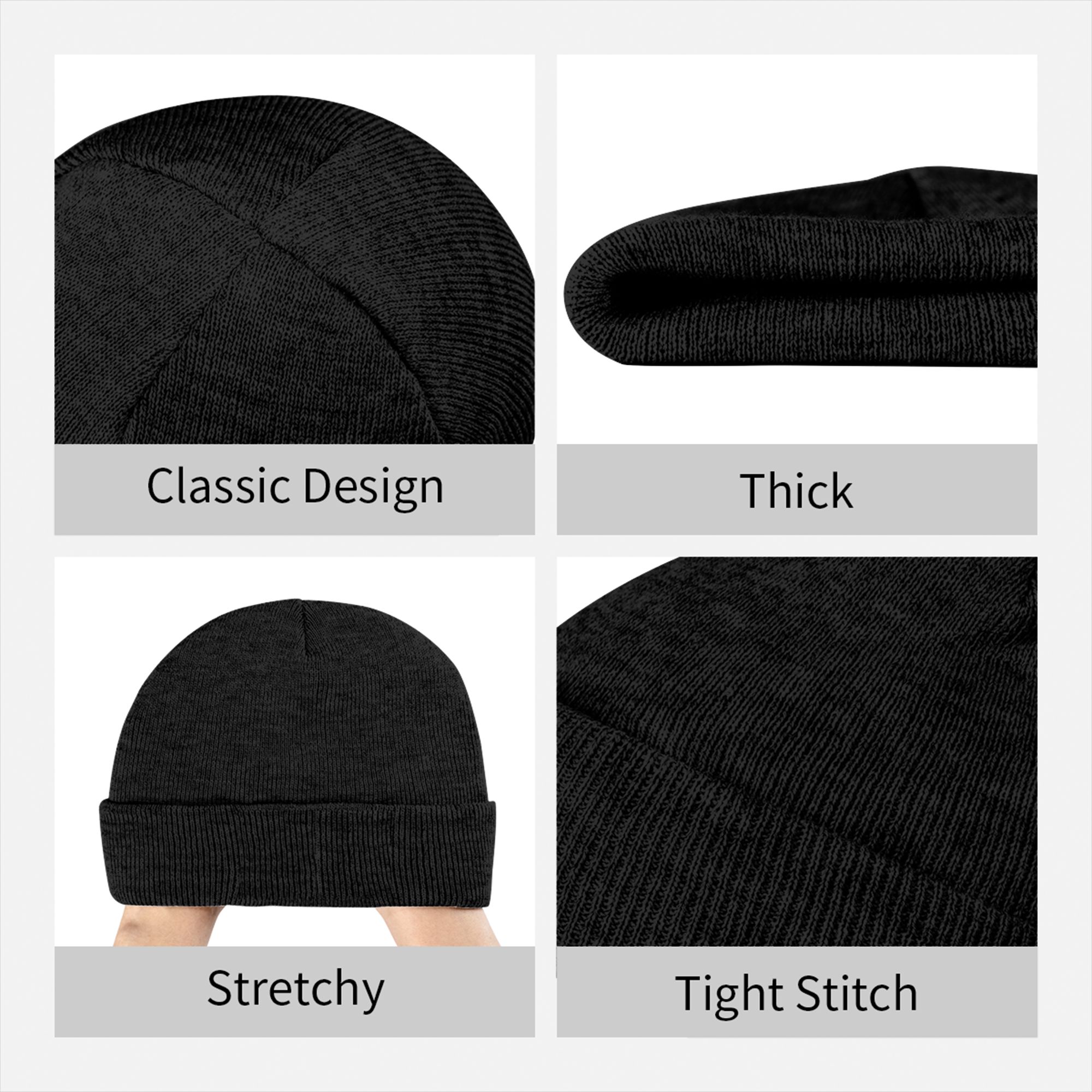 Erkekler Kadınlar Nervürlü Örg - Beanie Cuffed Knit incelemesi ve fiyatı