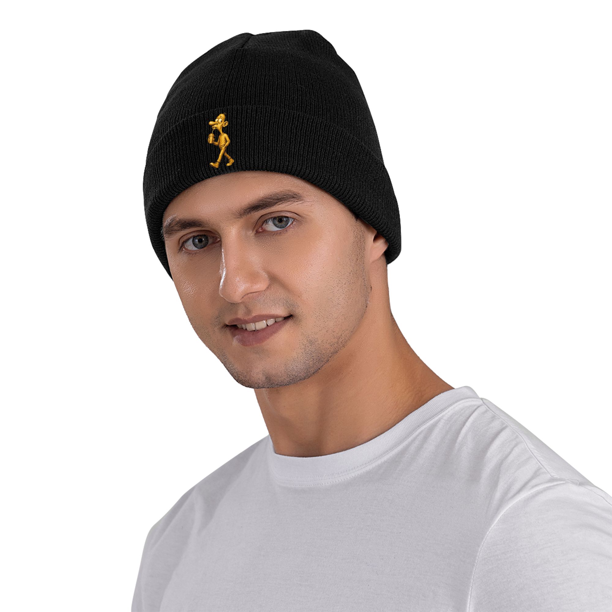 Golden Neegy Meme Komik İntern - Beanie Cuffed Knit incelemesi ve fiyatı