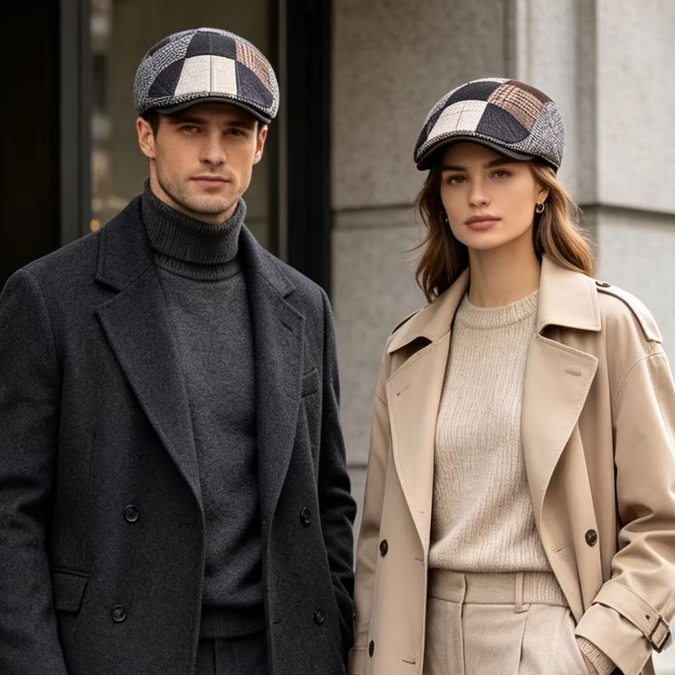 High-End Klasik erkek Patchwor - Newsboy Cap Ivy incelemesi ve fiyatı
