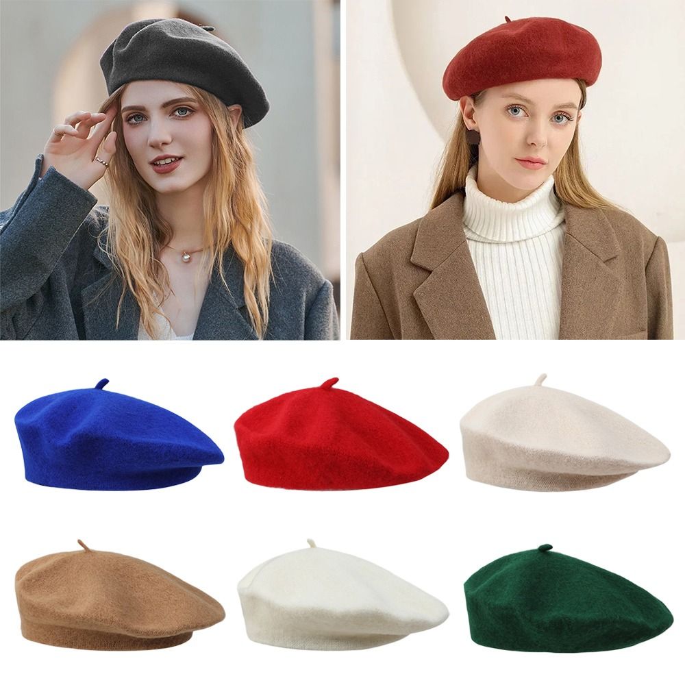 Moda Sıcak Kışlık Yün Bere Şap - Beret French Wool incelemesi ve fiyatı