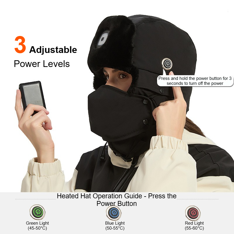 USB Şarjlı Kalınlaştırılmış Is - Winter Trapper Hat incelemesi ve fiyatı