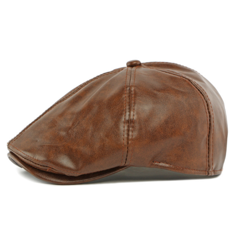Sonbahar Kış Vintage Suni Deri - Newsboy Cap Ivy incelemesi ve fiyatı
