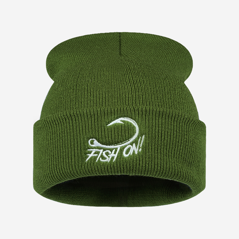 Balıkçı Balığı Nakışlı Bere, O - Beanie Cuffed Knit incelemesi ve fiyatı