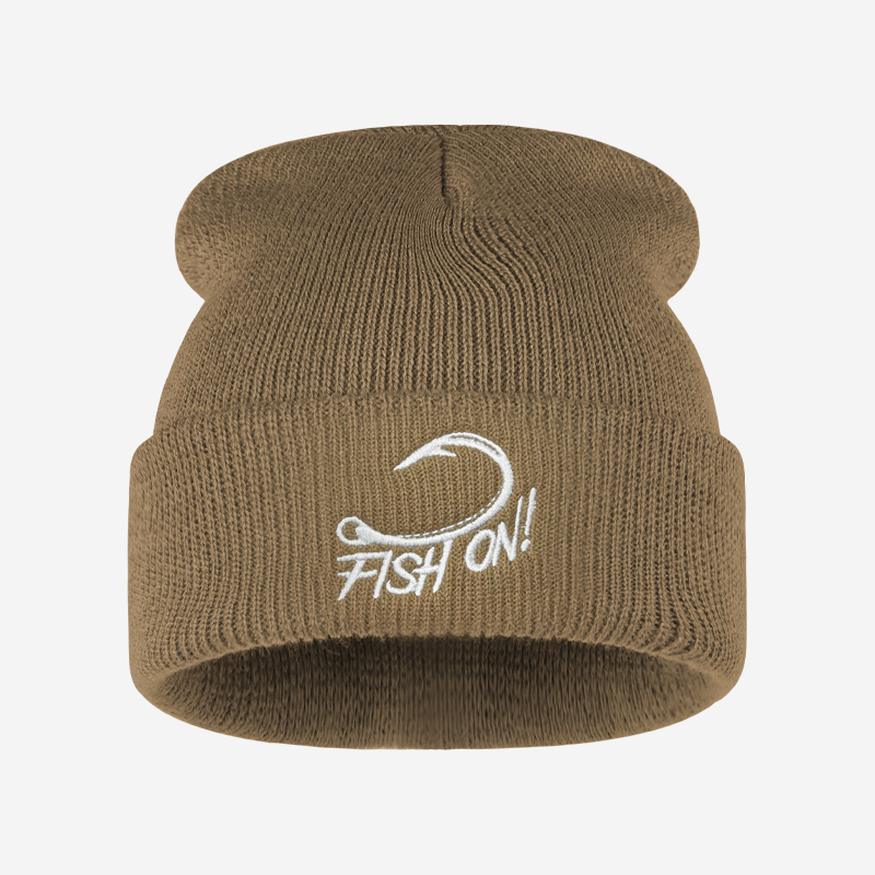 Balıkçı Balığı Nakışlı Bere, O - Beanie Cuffed Knit incelemesi ve fiyatı